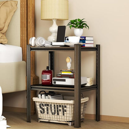 PRESTELION Garage Shelving 2-Tier Metal Storage Shelving Unit, Boltless - Image 5
