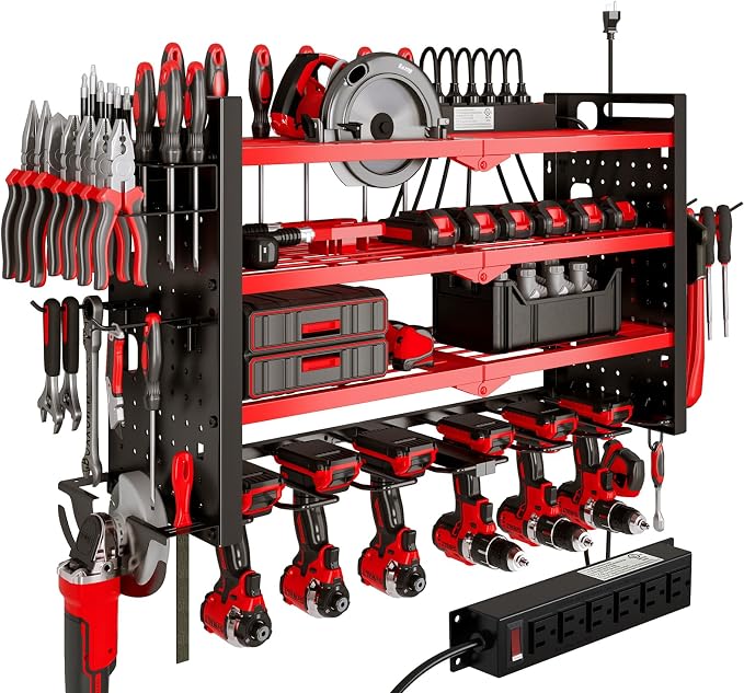 Power Tool Organizer Wall Mount by NattyDot
