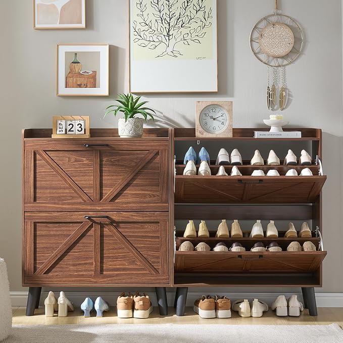 LEYAOYAO Shoe Cabinet Storage for Entryway - Image 3