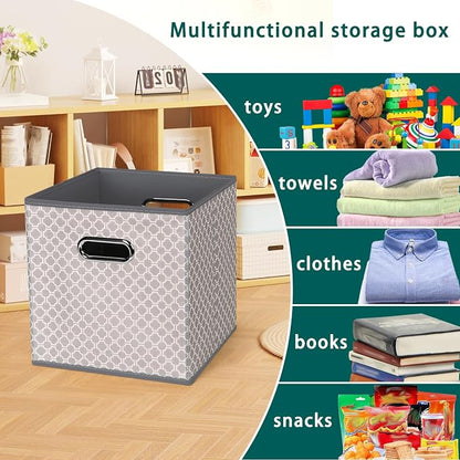 Fabric storage bins Cubes, Fabric Cube Organizer - Image 3