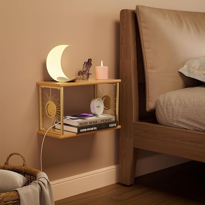Floating Nightstand Set of 2 by Apresolar