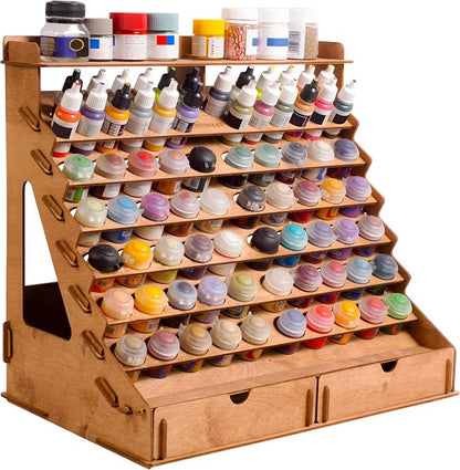 Plydolex Wooden Paint Organizer by PLYDOLEX