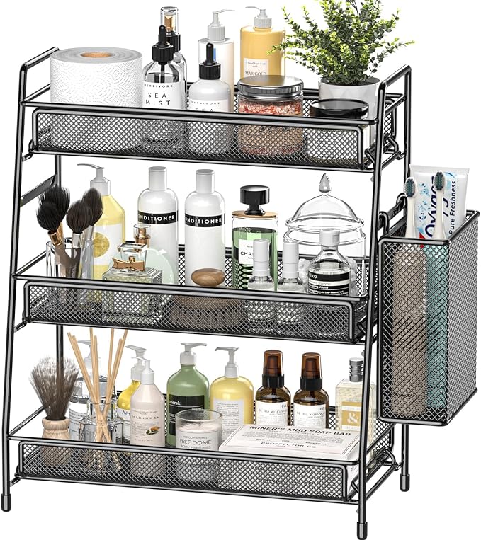 EKNITEY Bathroom Countertop Organizer Shelf by EKNITEY