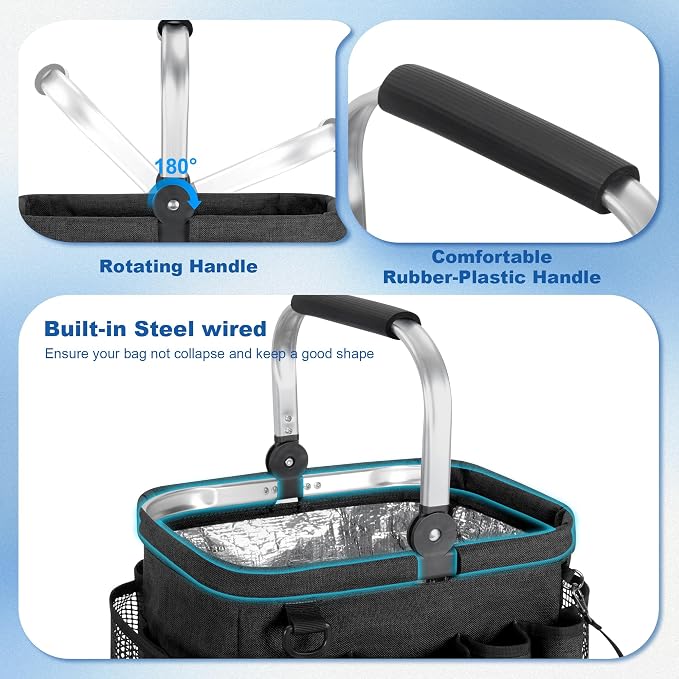 PGmoon Cleaning Caddy Organizer - Image 2