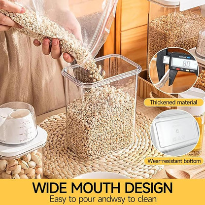 Cereal Container and Rice Storage Dispenser-Airtight Food Storage Organizers - Image 5