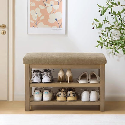 Zihanhome 2 Tier Shoe Rack Bench by Zihanhome