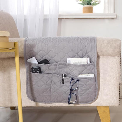 Armchair Caddy for Couch Remote Control Holder Non-slip Waterproof Sofa Armset by luckyjoyreal