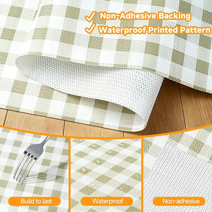 Songrey Shelf Liner and Drawer Liner 12" x 240", Non-Adhesive Non-Slip Kitchen - Image 2