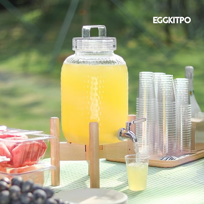 EGGKITPO 1.5 Gallon Polycarbonate Drink Dispensers - Image 2
