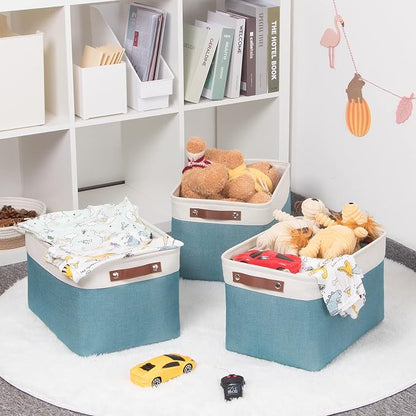HNZIGE Storage Baskets Bins Large Shelf Baskets - Image 3