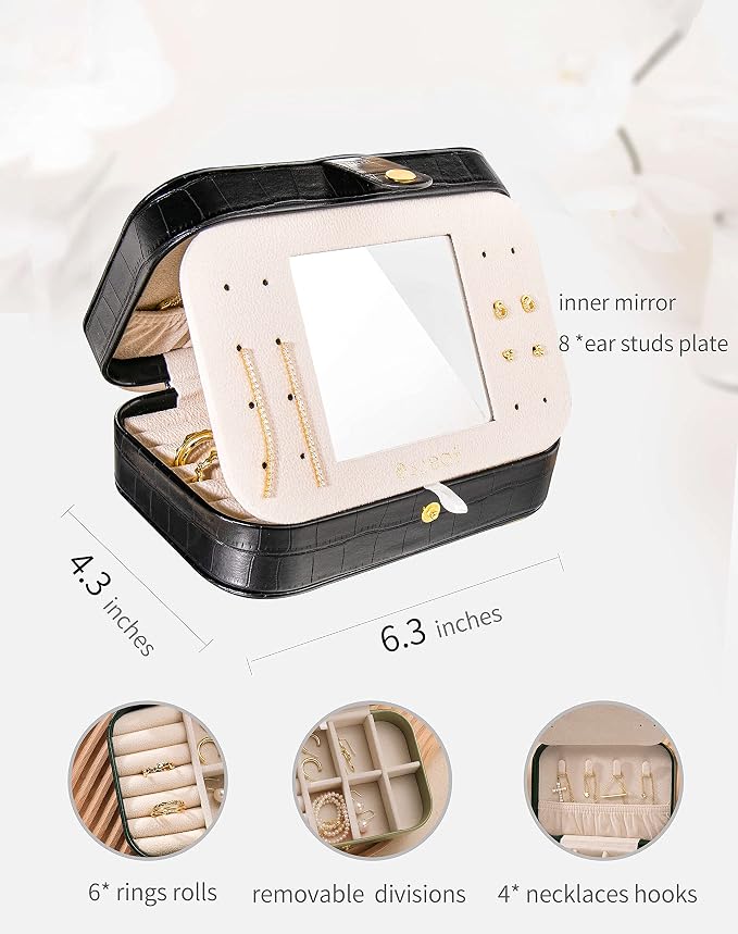 S.Leaf Travel Jewelry Organizer Boxes - Image 4