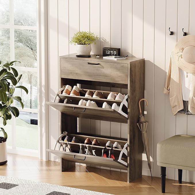 VINGLI Shoe Cabinet Storage for Entryway Ultra Slim - Image 4