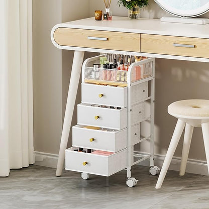 SWTYMIKI Rolling Makeup Organizer Cart - Image 4