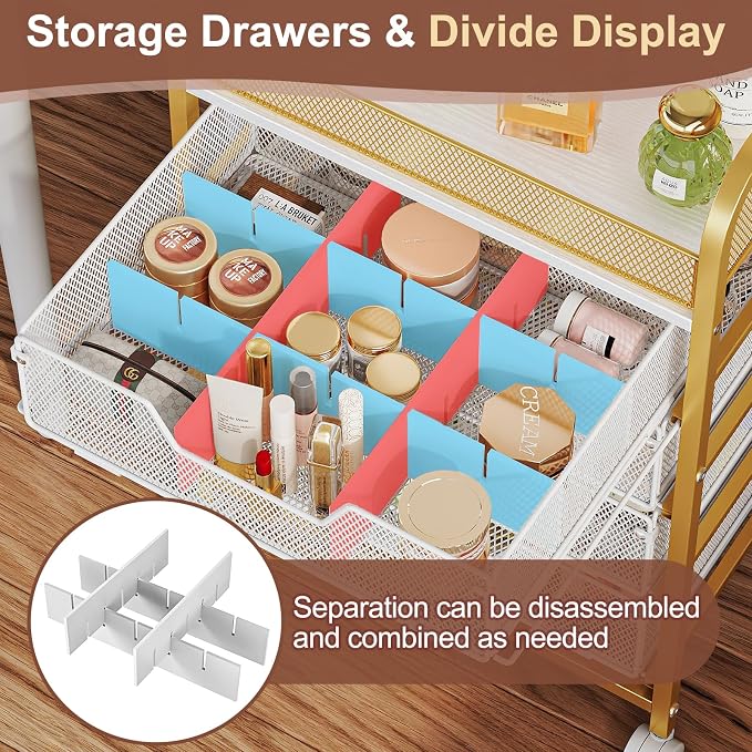 Hongtamoya Makeup Cart Organizer - Image 2