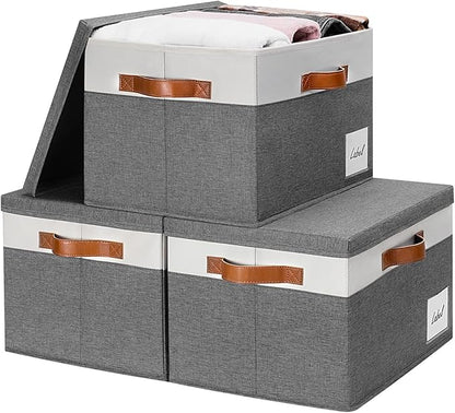 GhvyenntteS Extra Large Storage Bins by GhvyenntteS