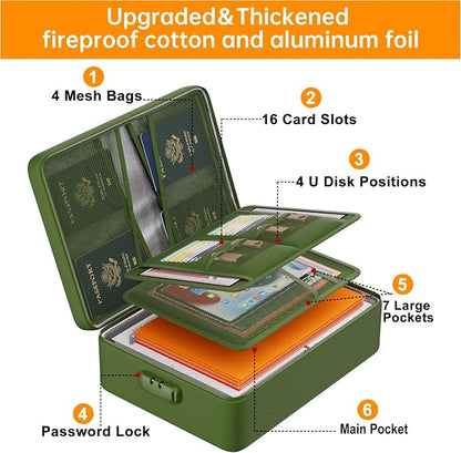 DocSafe 5200°F Fireproof Document Organizer Box - Image 8
