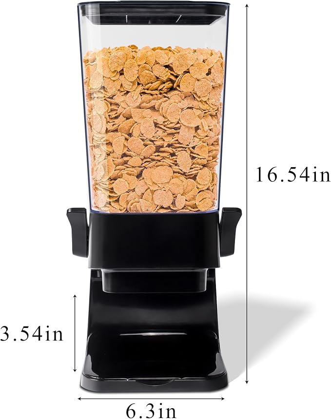 Cereal Dispenser Countertop, 5L Kitchen Organization Cereal Containers Storage - Image 3