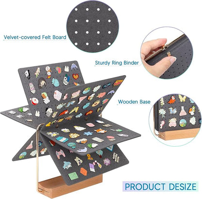 PACMAXI Display Organizers, Brooch Holder, Enamel Pin Pages - Image 2