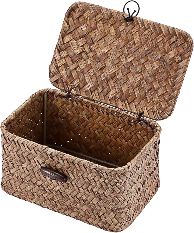 Hipiwe Seagrass Basket Key Holder Box - Image 9