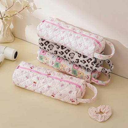 Quilted Hair Tools Travel Bag，Hair Styling Accessories Storage Case - Image 5
