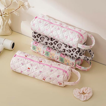 Quilted Hair Tools Travel Bag，Hair Styling Accessories Storage Case - Image 5