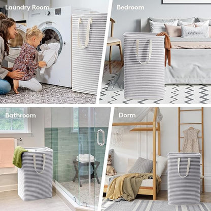 Lifewit 1 Pack Laundry Basket 80L Each, Collapsible Clothes Hamper - Image 6
