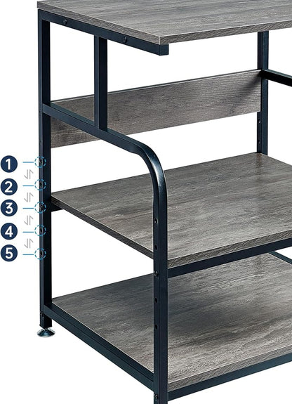 Large Printer Stand Table 23.6 x18.9 x 30 Inches - Image 4