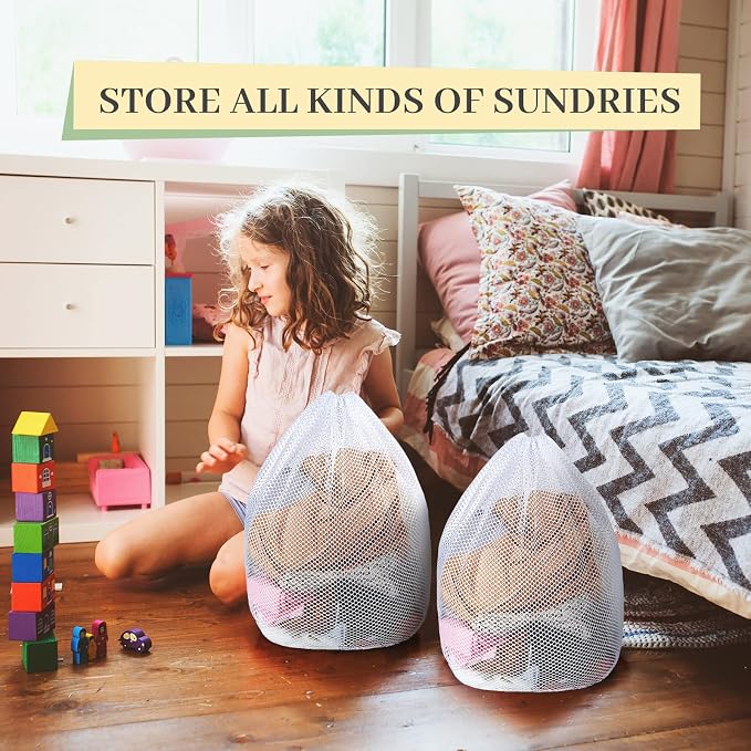 20 Pcs Mesh Laundry Bags Bulk - Image 5