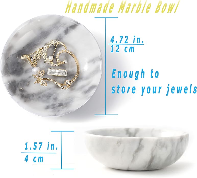 Marble Jewelry Dish - Image 2