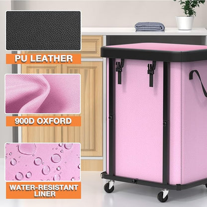150L Large Fashion Laundry Basket - Image 3