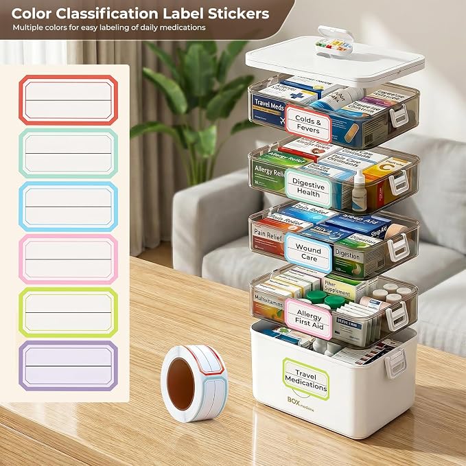 5-Tier Medicine Cabinet Organizer - Image 8