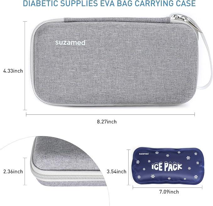 Insulin Cooler Travel Case, EVA Insulation Travel Medicine Kit - Image 5