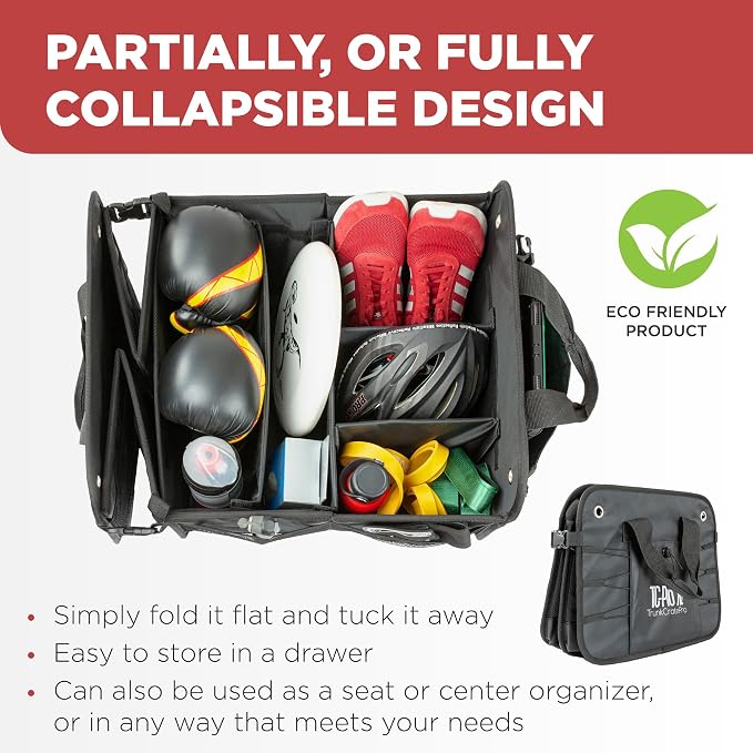 TRUNKCRATEPRO XL Premium SUV, Car Trunk Organizer - Image 4