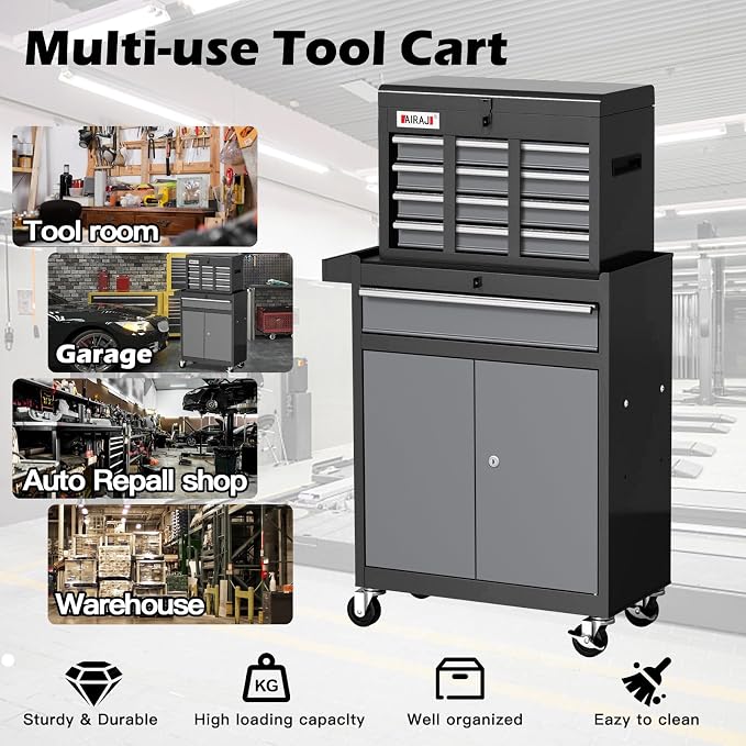 Tool Chest 7-Drawer | 40'' H Rolling Tool Chest - Image 5