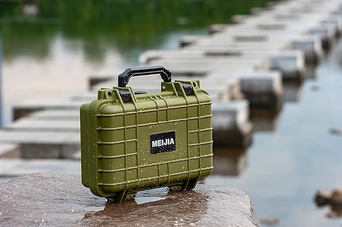 MEIJIA Portable All Weather Waterproof Protective Hard Case, Small Camera Case - Image 7