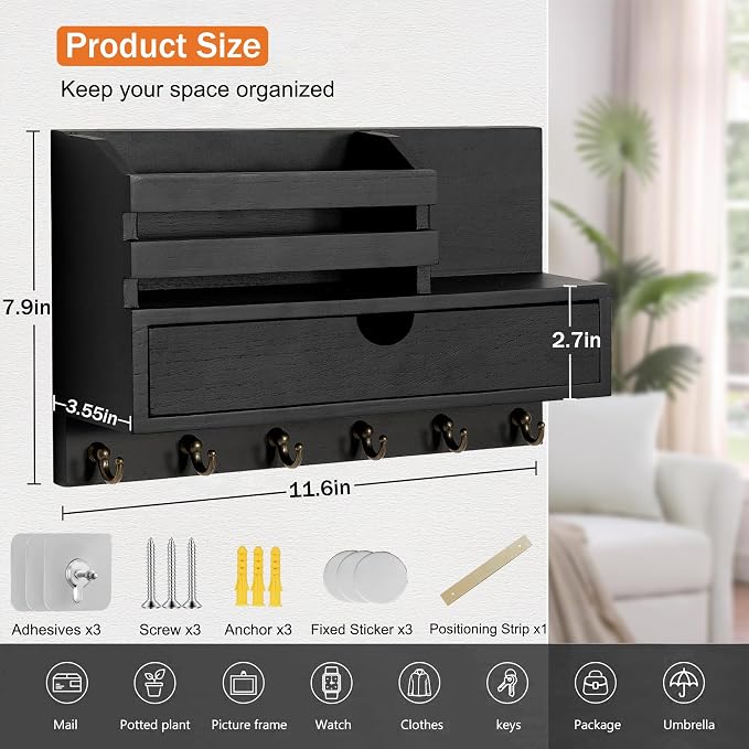 dreampossible Key and Mail Holder - Image 6