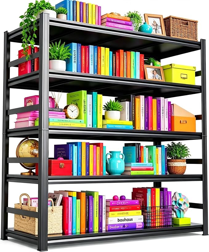 Garage Shelving 3000 LBS Heavy Duty Adjustable Metal Storage Shelves | Garage by PRESTELION