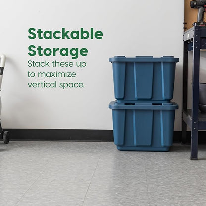 IRIS USA 12 Gallon Eco-Friendly Heavy Duty Truck Bed Toolbox Storage Tote Bins - Image 5