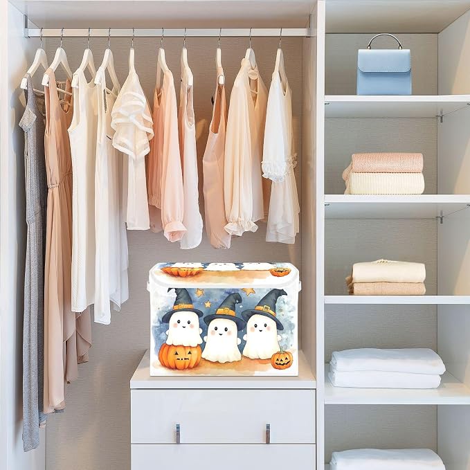 Cute Cartoon Ghosts Storage Bins - Image 6