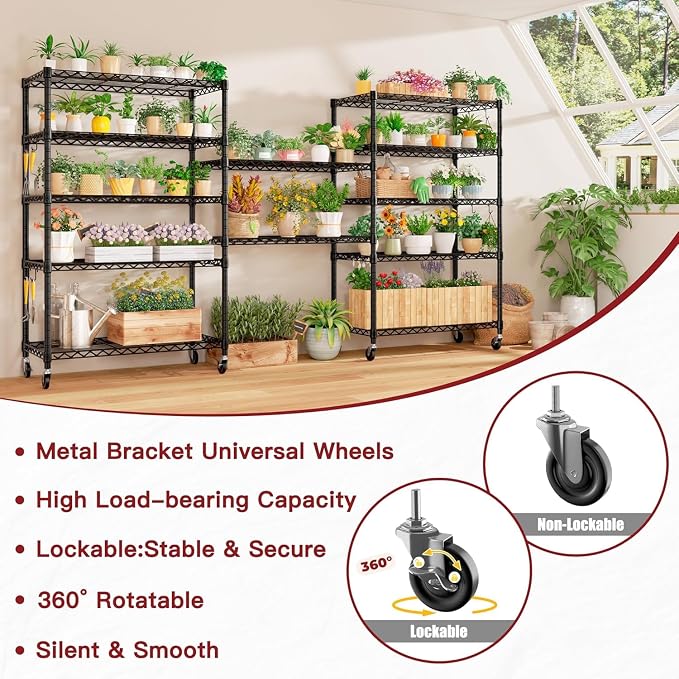 PrimeZone 6 Tier Wire Shelving - Image 7