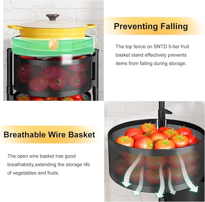 SNTD Fruit and Vegetable Basket Bowls - Image 3