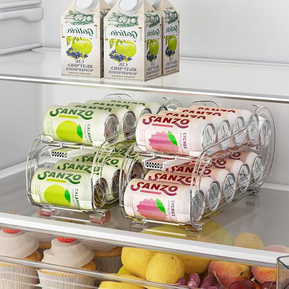Drink Organizer for Fridge, Soda Can Organizer Dispenser for Refrigerator by GoldOath