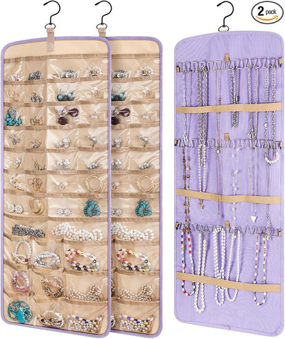 2 Pack Hanging Jewelry Organizer Storage by Unknown