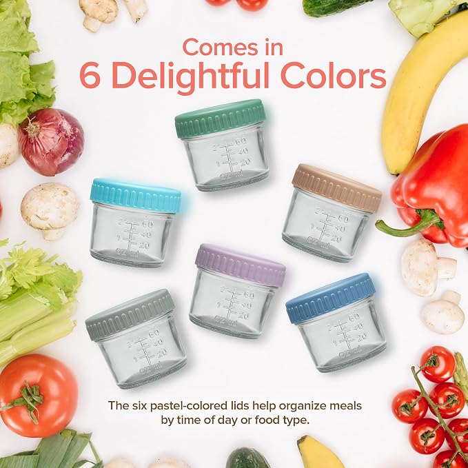 Stock Your Home Glass Bariatric Portion Control Containers, 4 oz Mini Food - Image 3