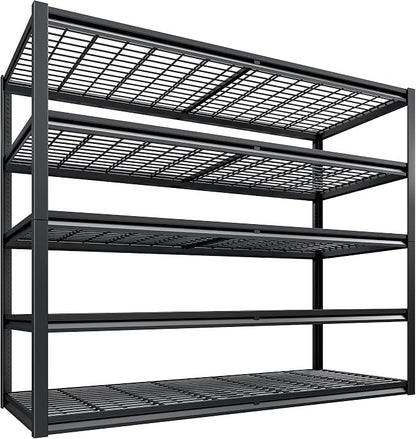 REIBII 78" H Garage Shelving, 5 Tier Storage Shelves Heavy Duty, 3000LBS - Image 8