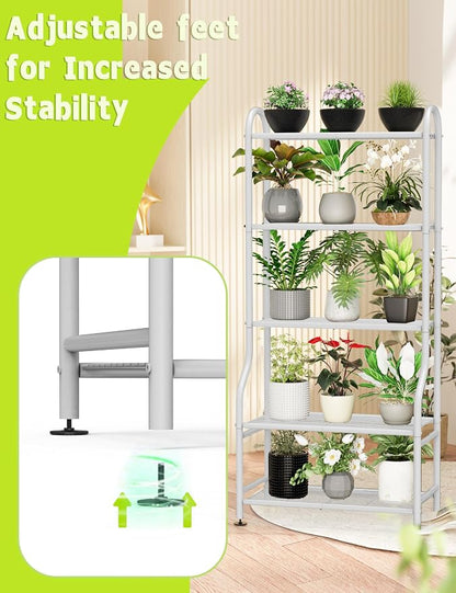 5-Tier Metal Plant Stand - Image 2