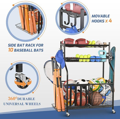 PLKOW Sports Equipment Organizer - Image 5