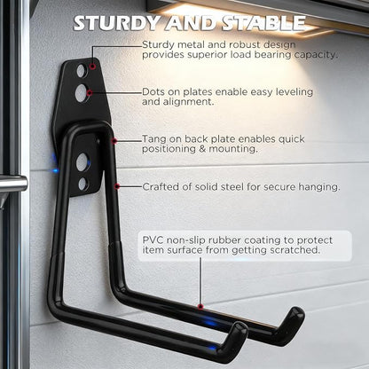 20 Pack Heavy Duty Garage Storage Hooks - Image 3