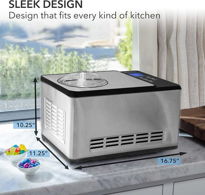 Whynter Ice Cream Maker Machine & Yogurt Automatic 2 Qt. - Image 5
