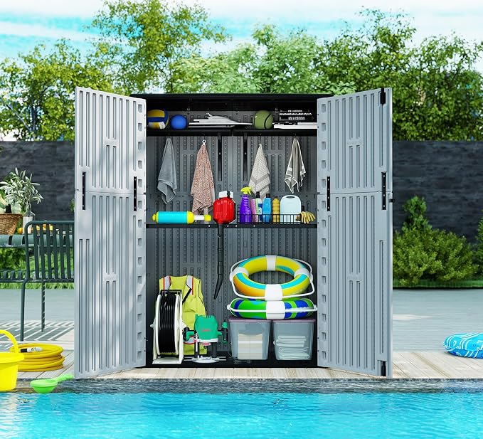 ZZM 57 Cu.ft Outdoor Storage Cabinet - Image 2